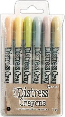 Obrázok produktu pre Ranger | Tim Holtz Distress Crayons Set 8 6St.