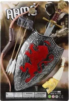 Immagine prodotto di Spada da guerriero Atosa 62 cm d'oro Taglia unica