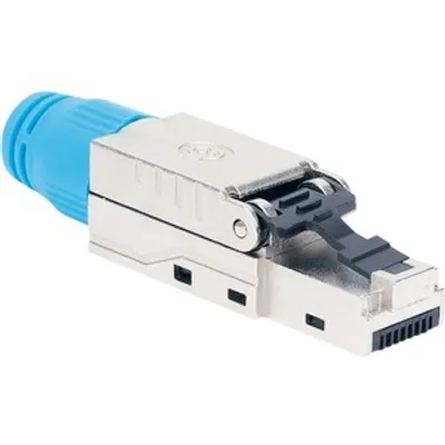 Produktbild von Intellinet 791199, RJ45, Blau, Männlich, Gerade, Cat8.1, U/FTP (STP)