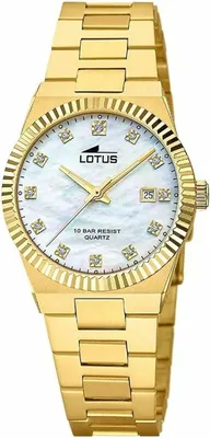Produktbild von Lotus Damen Uhr Classic Elegant Edelstahl Armbanduhr gold UL18840/1