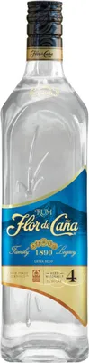 Produktbild von Flor de Caña Extra Dry 4 Años Rum Nicaragua 75.00 cl 40.0 %