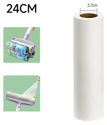 Image de INF Recharge rouleau 24cm adhésif hot melt 4 pièces pour vêtements