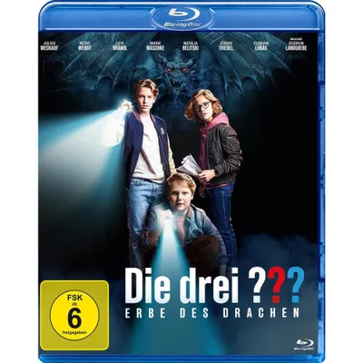 Produktbild von Die drei ??? Erbe des Drachen Blu-ray Abenteuerfilm FSK 6