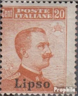 Produktbild von Briefmarken Ägäische Inseln 1912 Mi 11VI postfrisch Aufdruckausgabe Lipso