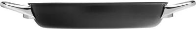 Produktbild von WMF Steak Profi 1771386021, Rund, Schwarz, Steak Profi, 400 °C, Edelstahl, Keramik, Gas, Induktion
