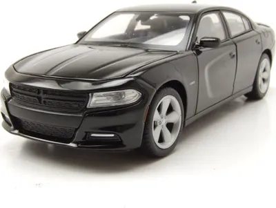 Produktbild von Welly 24079SW Dodge Charger R/T 2016 schwarz 1:24