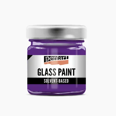 Produktbild von PENTART Glasmalfarbe lösemittelhaltig, 30 ml, Violett