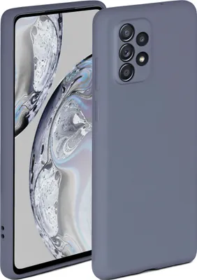 Produktbild von Soft-Case für Samsung Galaxy A52 / A52s 5G, Farbe:Lavendelgrau