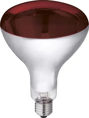 Produktbild von Kerbl Infrarotlampe rot, 150 W, Wärmelampe für Schweine und Geflügel