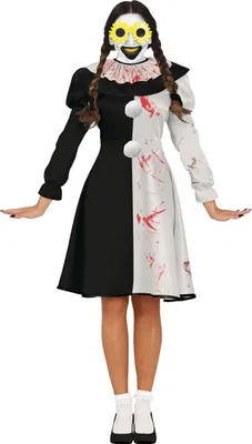 Produktbild von Terrorizer Clown Halloween Damenkostüm Größe: S - 36/38