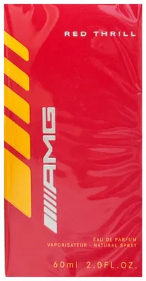 Zdjęcie produktu dla Mercedes-Benz AMG Red Thrill, Mężczyźni, 60 ml, Perfumy w płynie, Wanilia, Kardamon, Irys