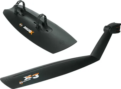 Produktbild von SKS Schutzblechset Xtra Dry und Mud-X vorne hinten schwarz Dirtboardset