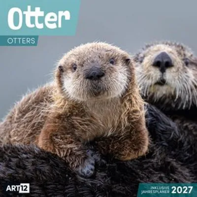 Produktbild von Otter Kalender 2027 - 30x30 - Art12