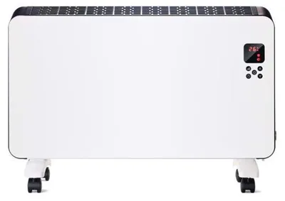 Immagine prodotto di SHE Konvektor 2000W Disp Timer Rollen Kippsch. Überhitzsch FB ws-sw
