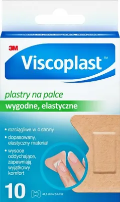 Obrázek produktu pro Viscoplast Náplasti na prsty 10 kusů
