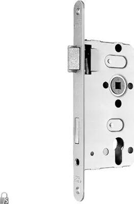 Produktbild von BKS Zimmertür-Einsteckschloss nach DIN 18251 0415 Kl. 2 PZ DIN L Dorn 55mm abgerundet - 4150019