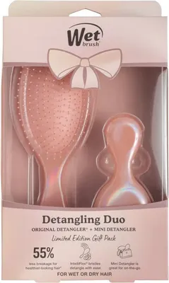 Produktbild von Wetbrush Detangling Duo Bronze - Bürstenset