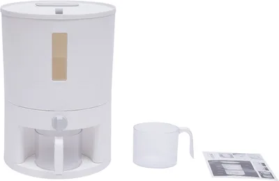 Obrázek produktu pro Skladovací kontejner na obilí Rice Bucket Dispenser Box Storage Box 6kg W/Cup