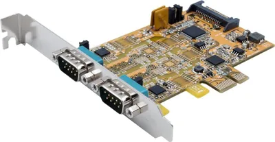Produktbild von EXSYS EX-45032, PCIe, Seriell, RS-232/422/485, 16 B, 7, 8, 1, 1.5, 2