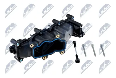 Produktbild von NTY BKS-AU-008 Ansaugbrücke Ansaugkrümmer für AUDI A4 Avant (8K5, B8) A6 Avant (4F5, C6) Q5 (8RB) A5 Sportback (8TA) A4 Limousine (8K2, B8)
