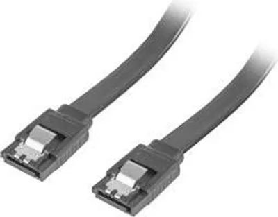 Produktbild von Lanberg CA-SASA-14CU-0070-BK, 0,7 m, SATA III, SATA 7-pin, SATA 7-pin, Weiblich/Weiblich, Schwarz