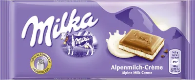 Produktbild von Milka Alpenmilch-Crème 100g