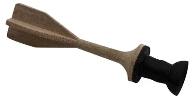 Produktbild von BestSaller 1232 Sicherheits Pfeil aus Holz, für Kinder Blasrohr & Armbrust (Farbe zufällig, 1 Stück)