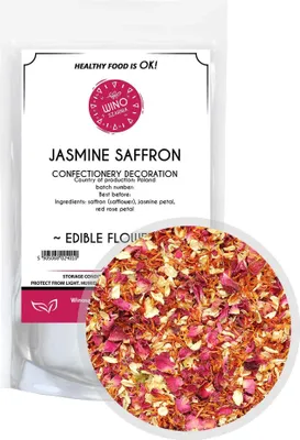 Produktbild von Jasmin-Safran-Kuchenblüten - 10 g
