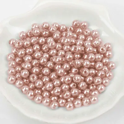 Produktbild von Wachsperlen ca. 200 Stück, 6mm, Champagner