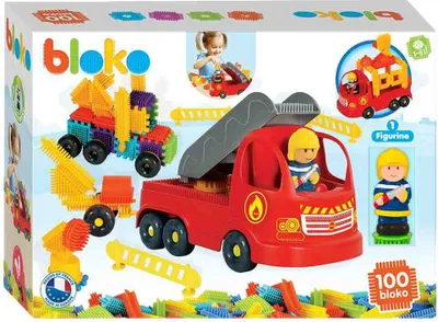 Produktbild von Bloko Steine 100 Stück für Feuerwehr Auto
