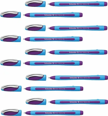 Produktbild von Kugelschreiber Slider Memo XB violett Packung mit 10 Stück