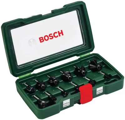 Produktbild von 12-teiliges HM-Fräser-Set (8 mm Schaft)