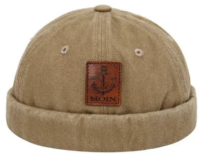Produktbild von Leoberg Uni Docker Mütze Docker-Cap - Dockermütze in 152086-Beige-29