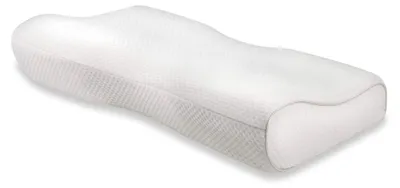 Produktbild von Ergonomisches Kopfkissen aus Memory-Schaum – großes Schmetterlingskissen für Seitenschläfer