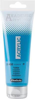 Produktbild von Schmincke 120ml AKADEMIE Acryl color Tuerkis Acryl 23 450 012