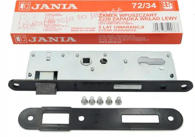Produktbild von Einsteckschloss FEINZ 72/34 34 mm Robust Sicher für Türen und Tore