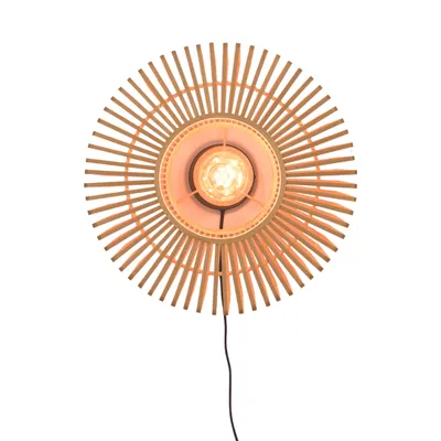 Produktbild von GOOD&MOJO - Wandlampe Bromo - Bambus - Ø40cm