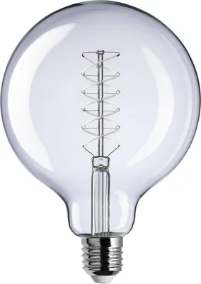 Image de BeBulbs Ampoule à Filament LED Globe Blanc G125 5.9W 500Lm E27 2700K Dimmable - W04