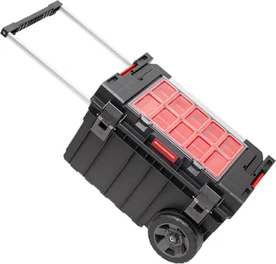 Immagine prodotto di Toolbrothers RHINO XXl Trolley Handling+ 44 l IP66 con ruote su asse metallico e doppio manico telescopico