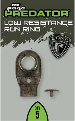 Image de Fox Rage Predator Camo Low Resistance Run Ring - 5 Bleiclips