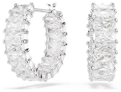 Produktbild von Swarovski Creolen Damen Matrix Weiß 5733397
