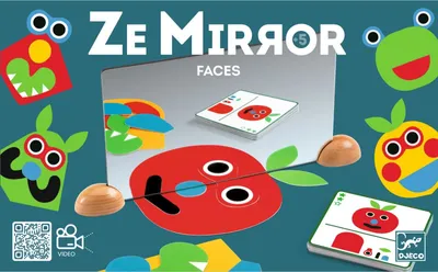 Obrázok produktu pre Kreatívna hra s zrkadlami Ze mirror Faces, Djeco