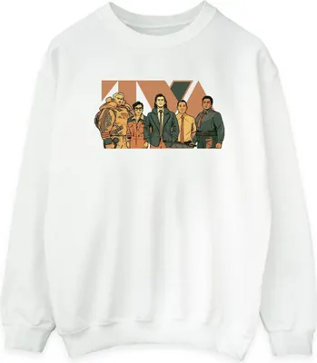 Produktbild von Marvel - "TVA" Sweatshirt für Damen BI23309 (4XL) (Weiß)
