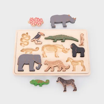 Image de Tickit 73616, 10 pièces, Animaux, 0 an(s)