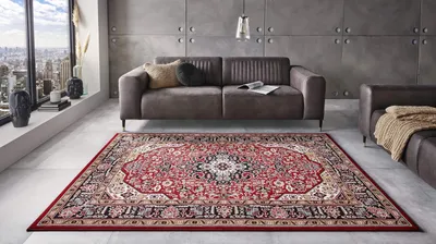 Imagen del producto de Alfombra oriental vintage, 160 x 230 cm, ideal para el salón