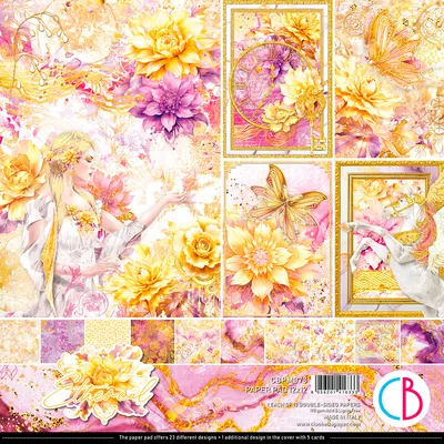 Produktbild von Scrapbook-Papier "Ethereal", 12 Blatt, 30,5 x 30,5 cm