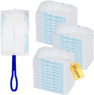 Produktbild von Inhalationsgerät Zubehör 30 Tücher für Swiffer Staubmagnet mit 1 Handgriff