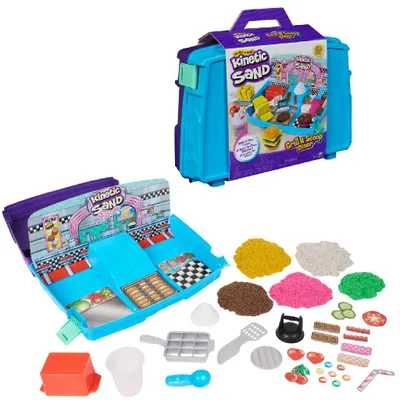 Immagine prodotto di Kit di sabbia cinetica in plastica Custodia Grill N'Scoop Diner