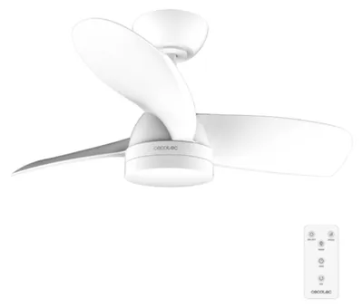 Zdjęcie produktu dla Cecotec EnergySilence Aero 3050, Wentylator domowy z łopatkami, Biały, Sufit, 91 cm, Pilot, 8 h