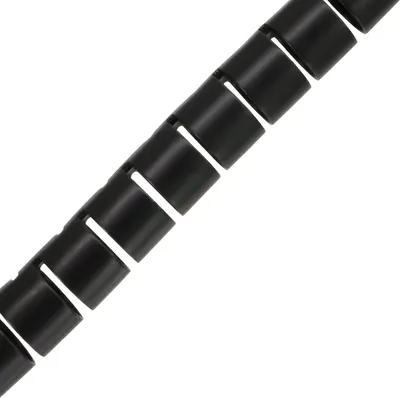 Produktbild von InLine® flexibler Kabelkanal/Kabelschlauch 10m, schwarz, 10mm